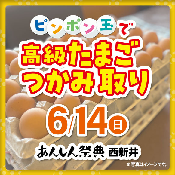 🥚【ピンポン玉で高級卵つかみ取り】＆【お米計量チャレンジ】🌾（6/14）